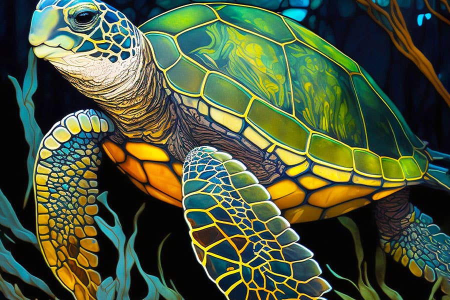 Sea Turtle - Marine Life for Outdoor Adventure - Image 2