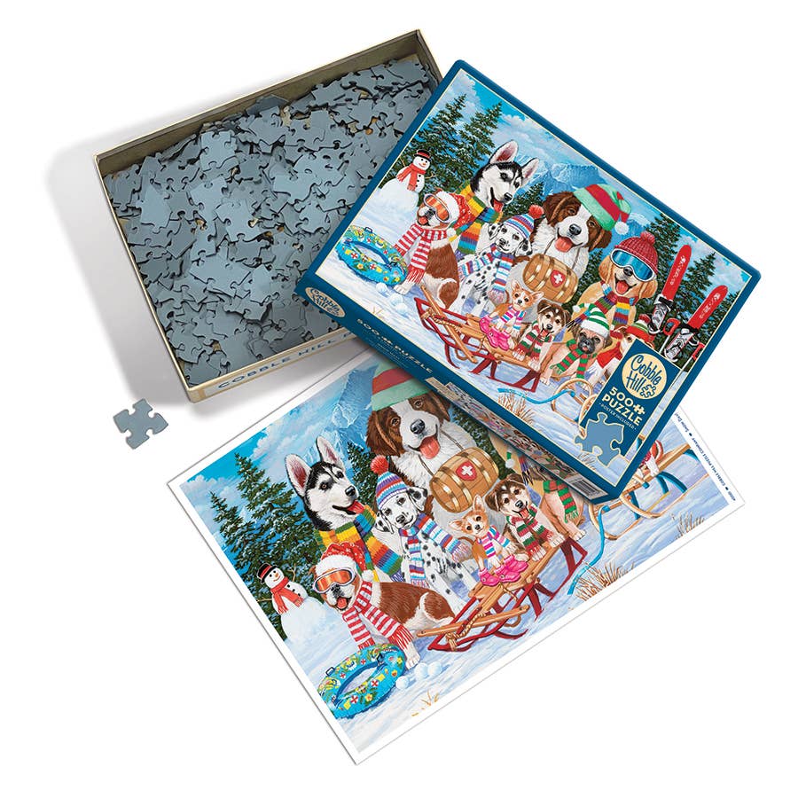 Snow Day! 500pc Puzzle - Image 3