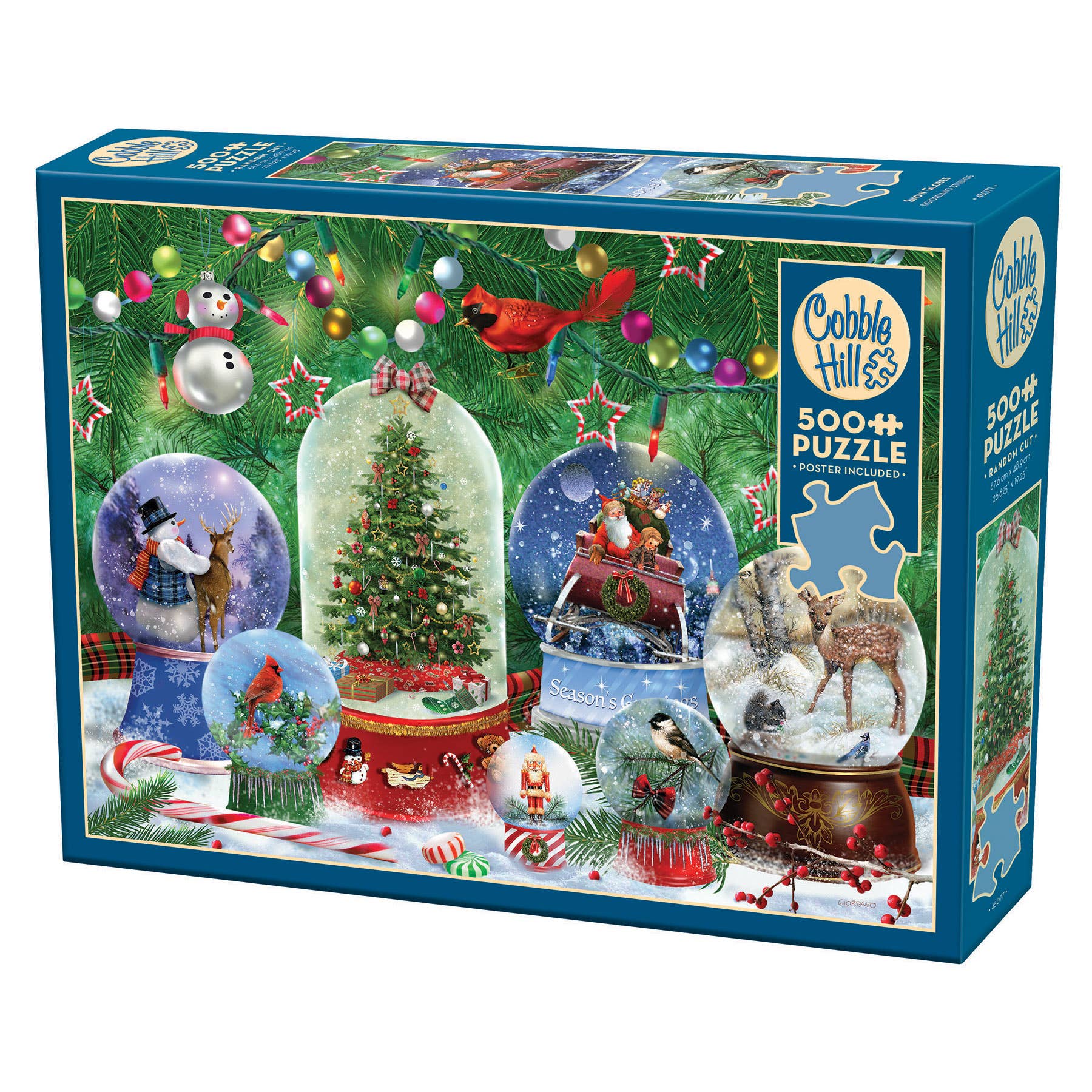 Snow Globes 500pc Puzzle - Image 2