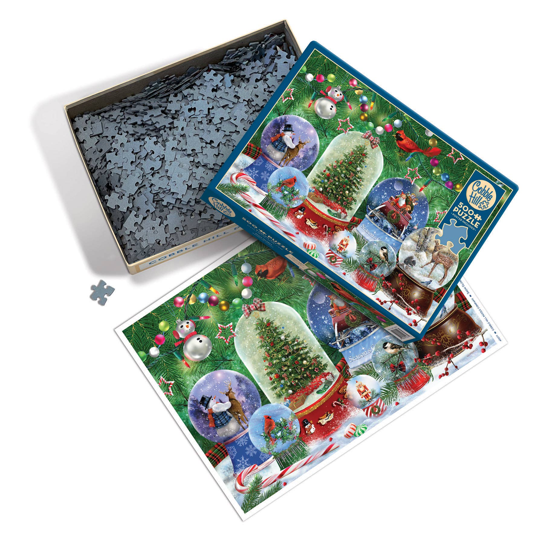 Snow Globes 500pc Puzzle - Image 3