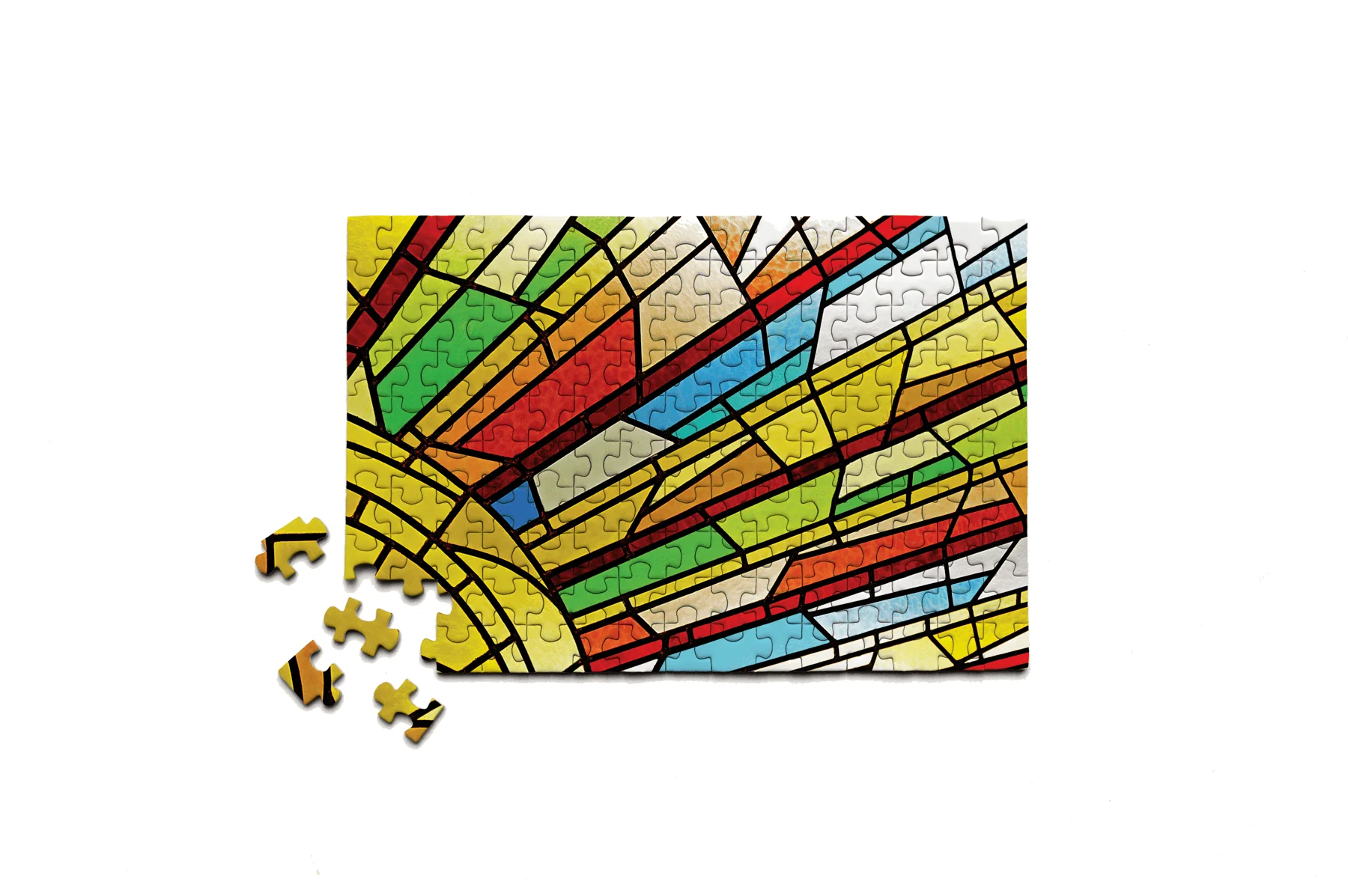 Stained Glass Window MicroPuzzle Mini Jigsaw Puzzle - Image 5