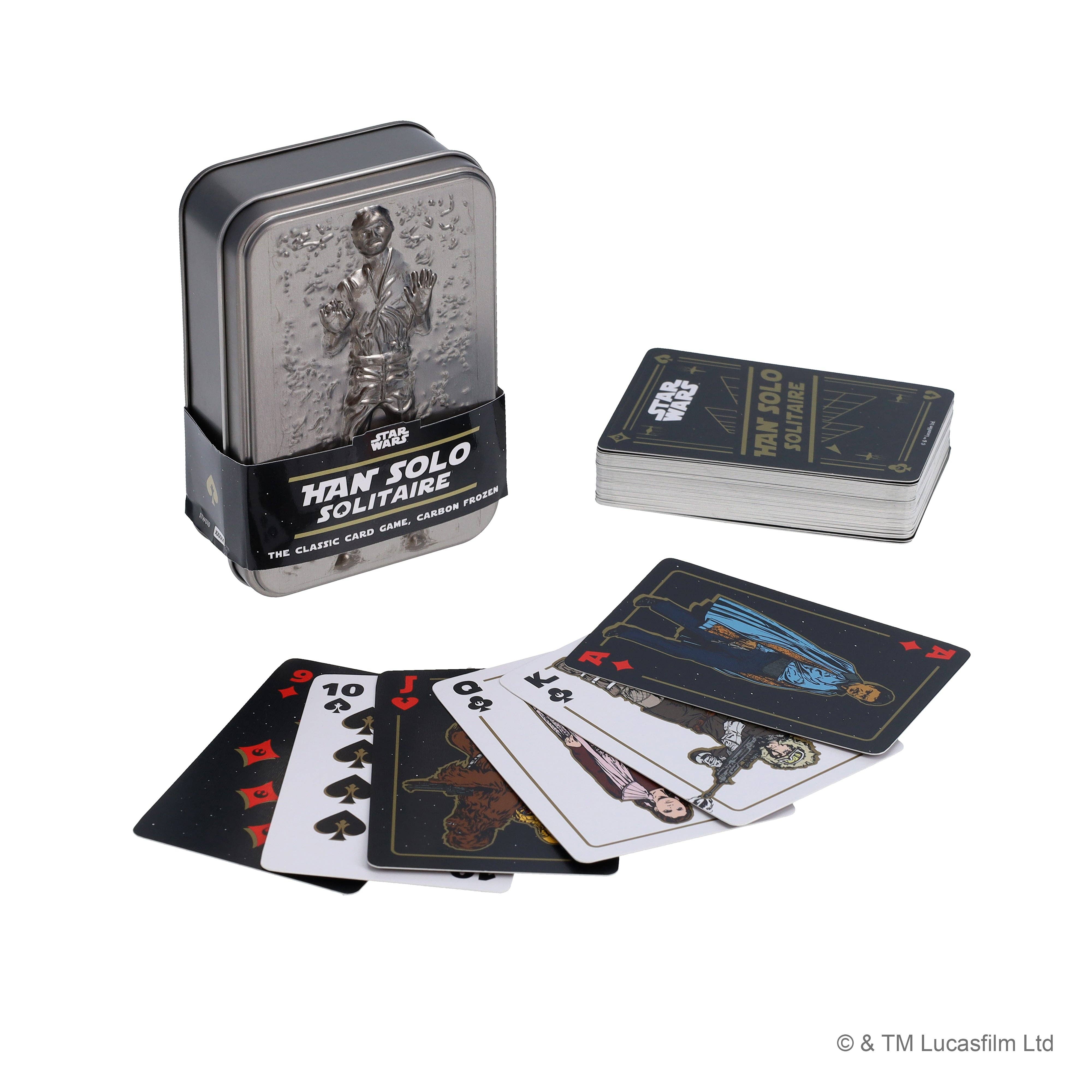 Star Wars Han Solo Solitaire Card Game - Image 2