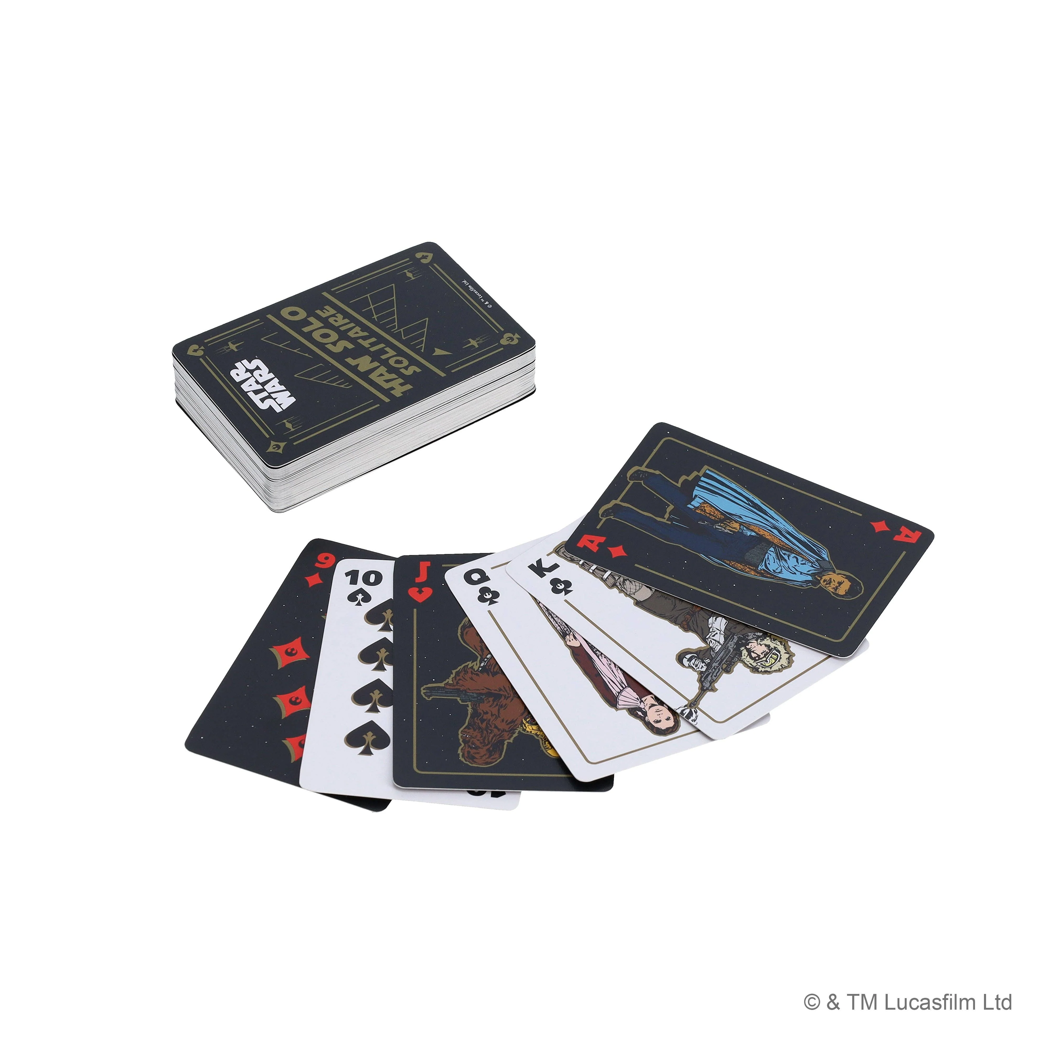 Star Wars Han Solo Solitaire Card Game - Image 5