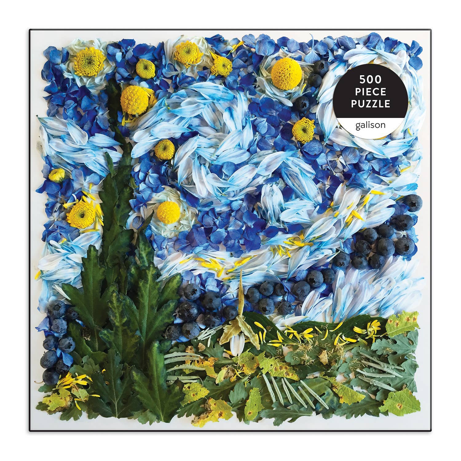 Starry Night Petals 500 Piece Puzzle - Image 3