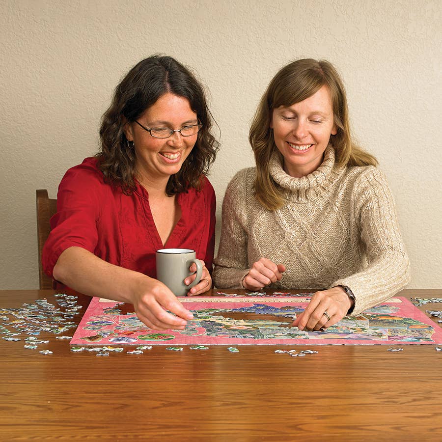 State Flowers of America 1000pc puzzle - Image 3