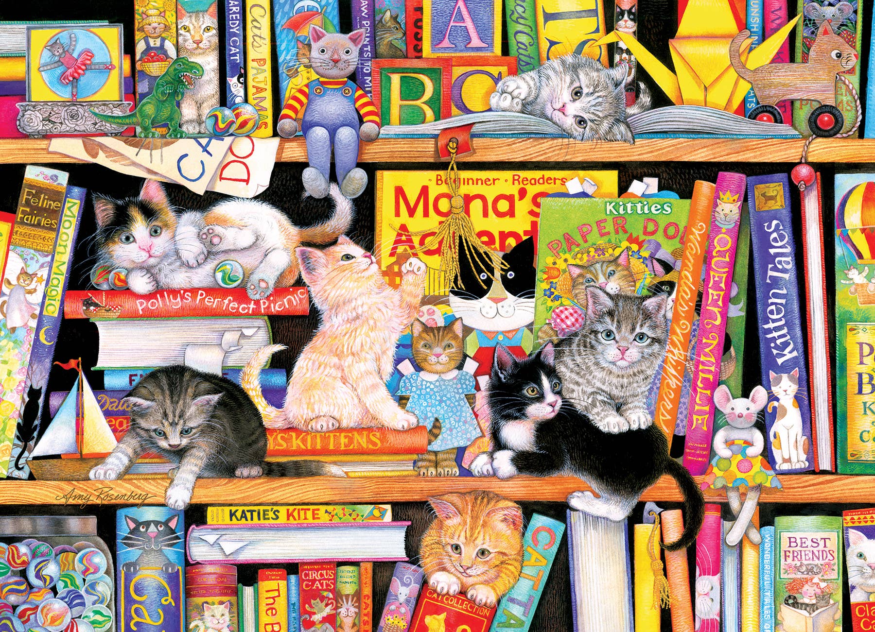 Storytime Kittens (Family) 350pc puzzle - Image 2
