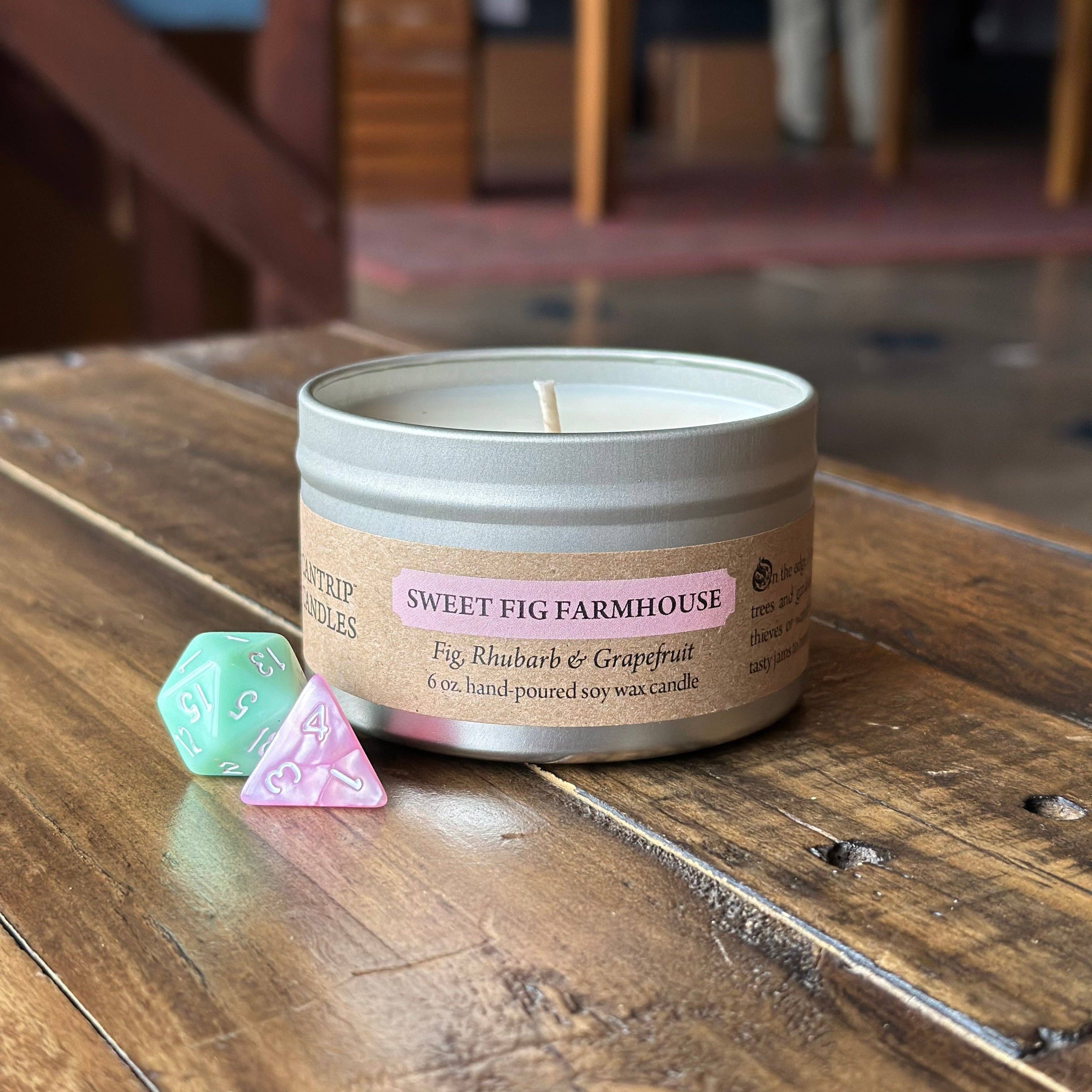 Sweet Fig Farmhouse 6oz Candle: Single 6oz