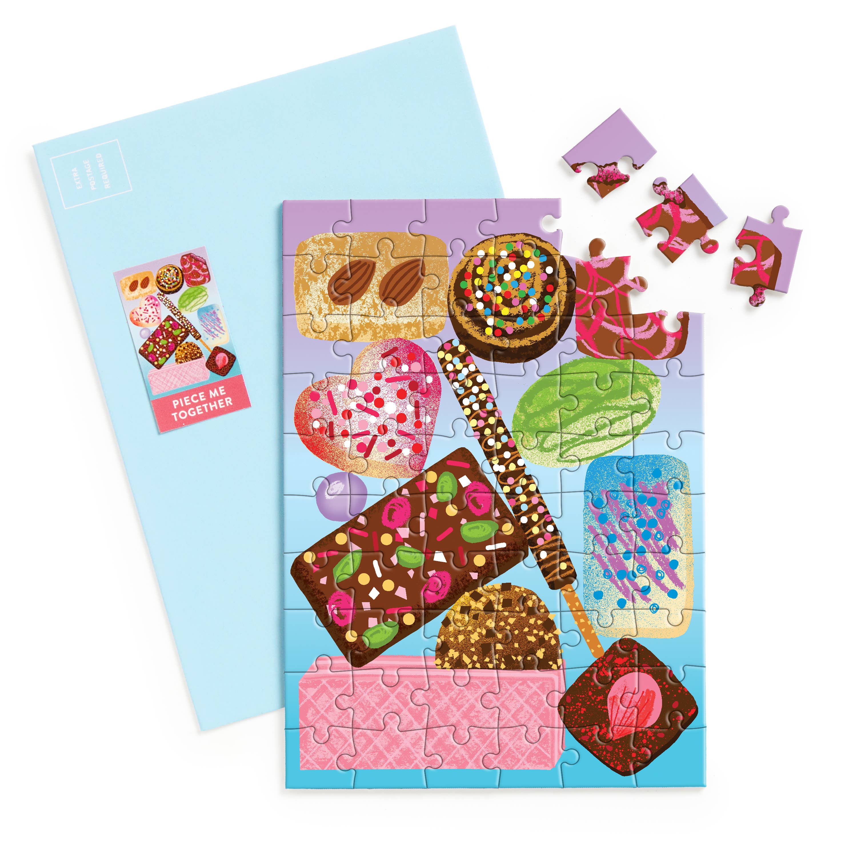 Sweets for the Sweet Greeting Card Puzzle - Image 3
