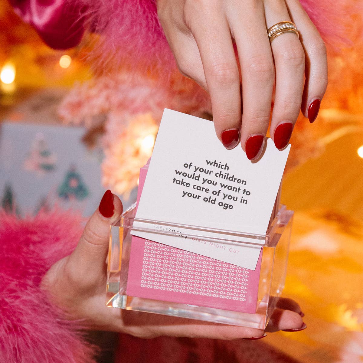 TABLETOPICS GIRLS NIGHT OUT - Conversation Starter Q's - Image 5