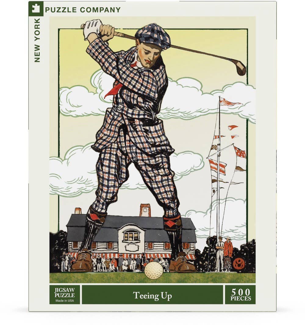 Teeing up - 1000 Piece Jigsaw Puzzle - Image 2