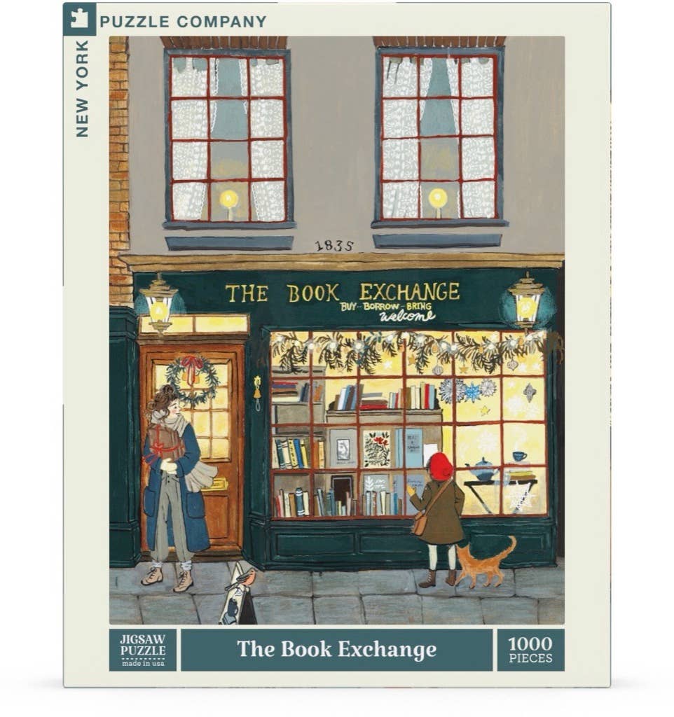 The Book Exchange - 1000 Piece Jigsaw Puzzle - Image 2