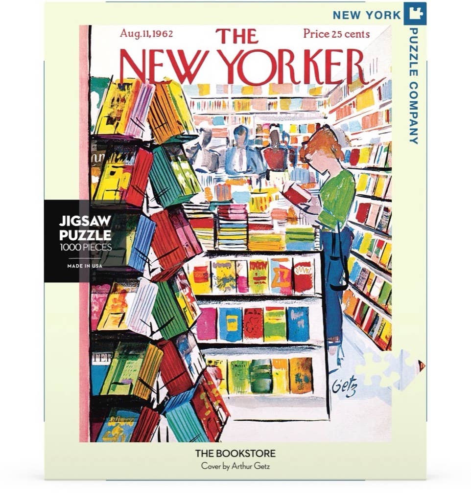 The Bookstore - 1000 Piece Jigsaw Puzzle - Image 2