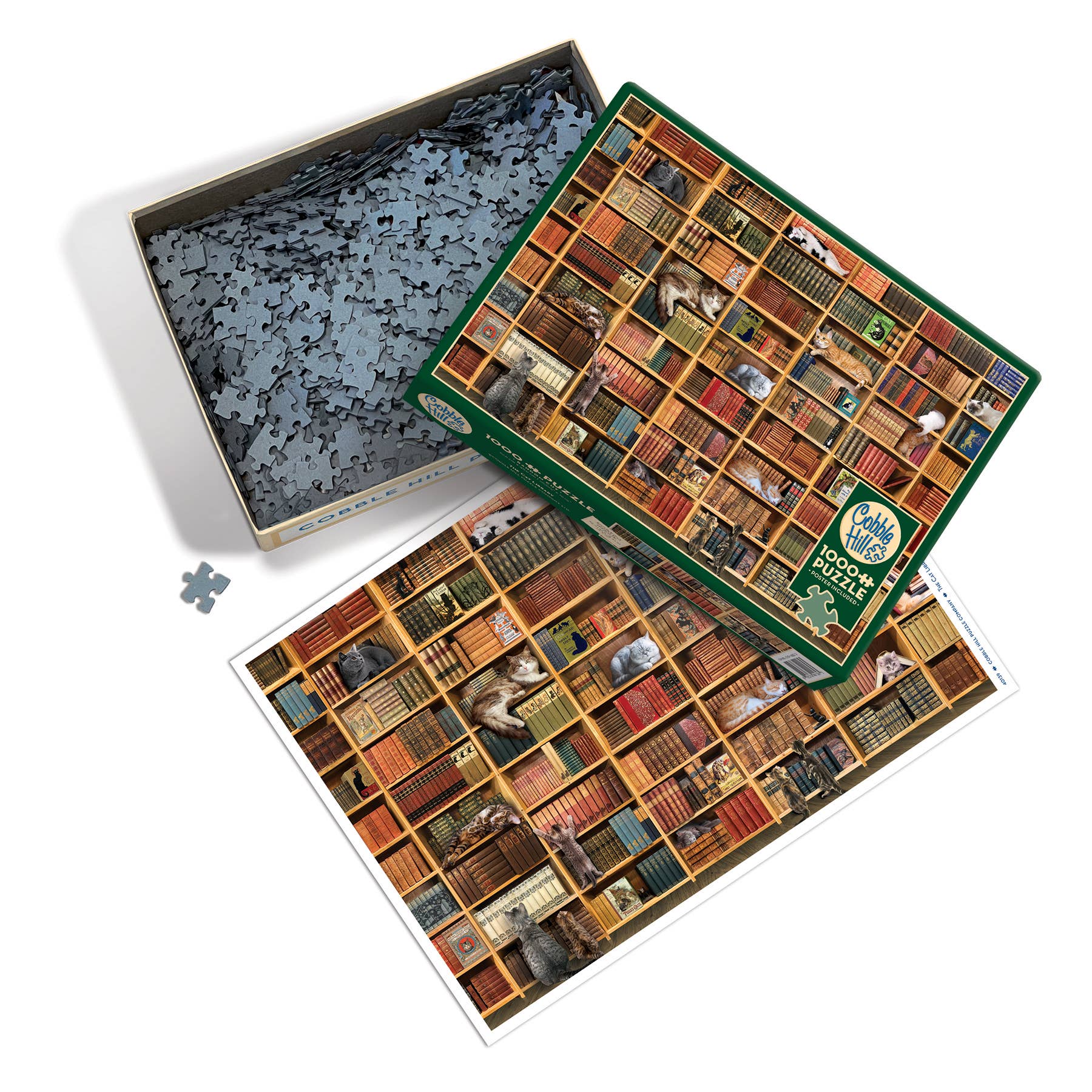 The Cat Library 1000pc puzzle - Image 3
