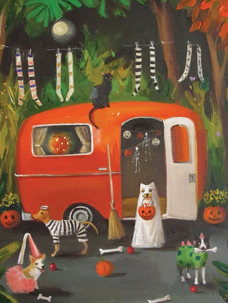 The Dogs of Halloween - 500 Piece Jigsaw Puzzle - Image 3