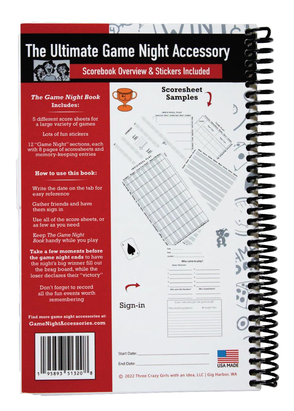 The Game Night Book - Second Edition & Free display box - Image 3