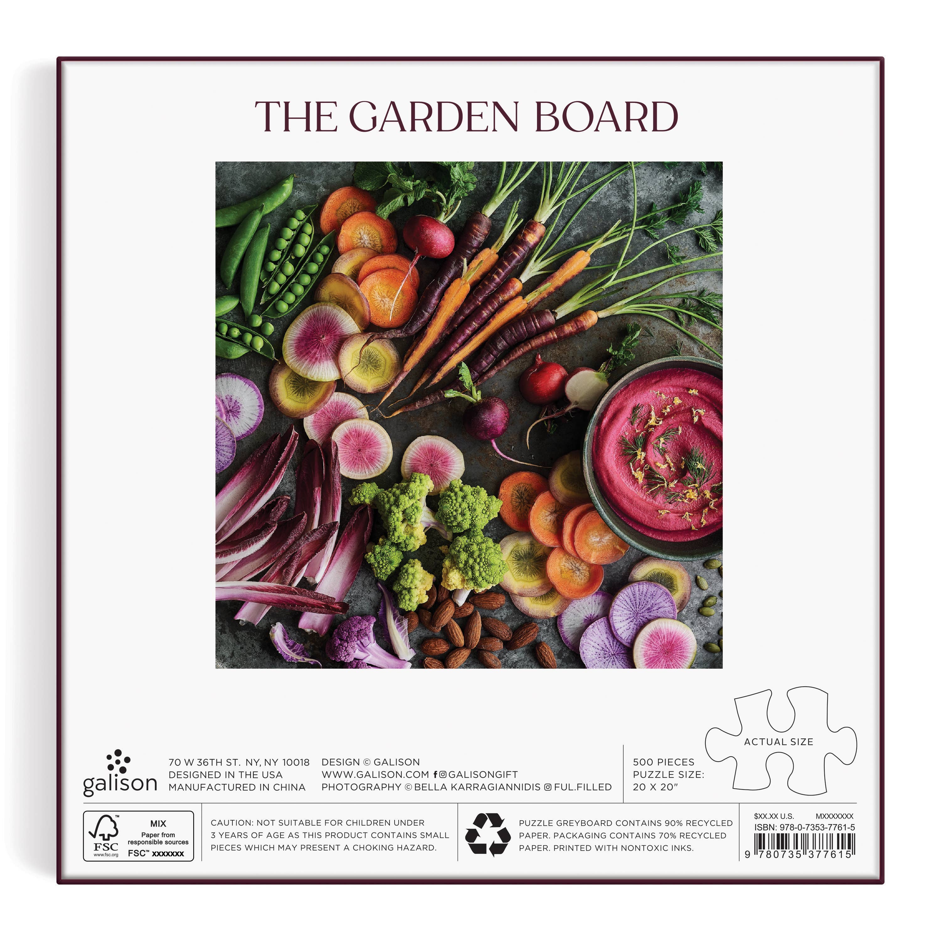 The Garden Board 500 Piece Puzzle - Image 4