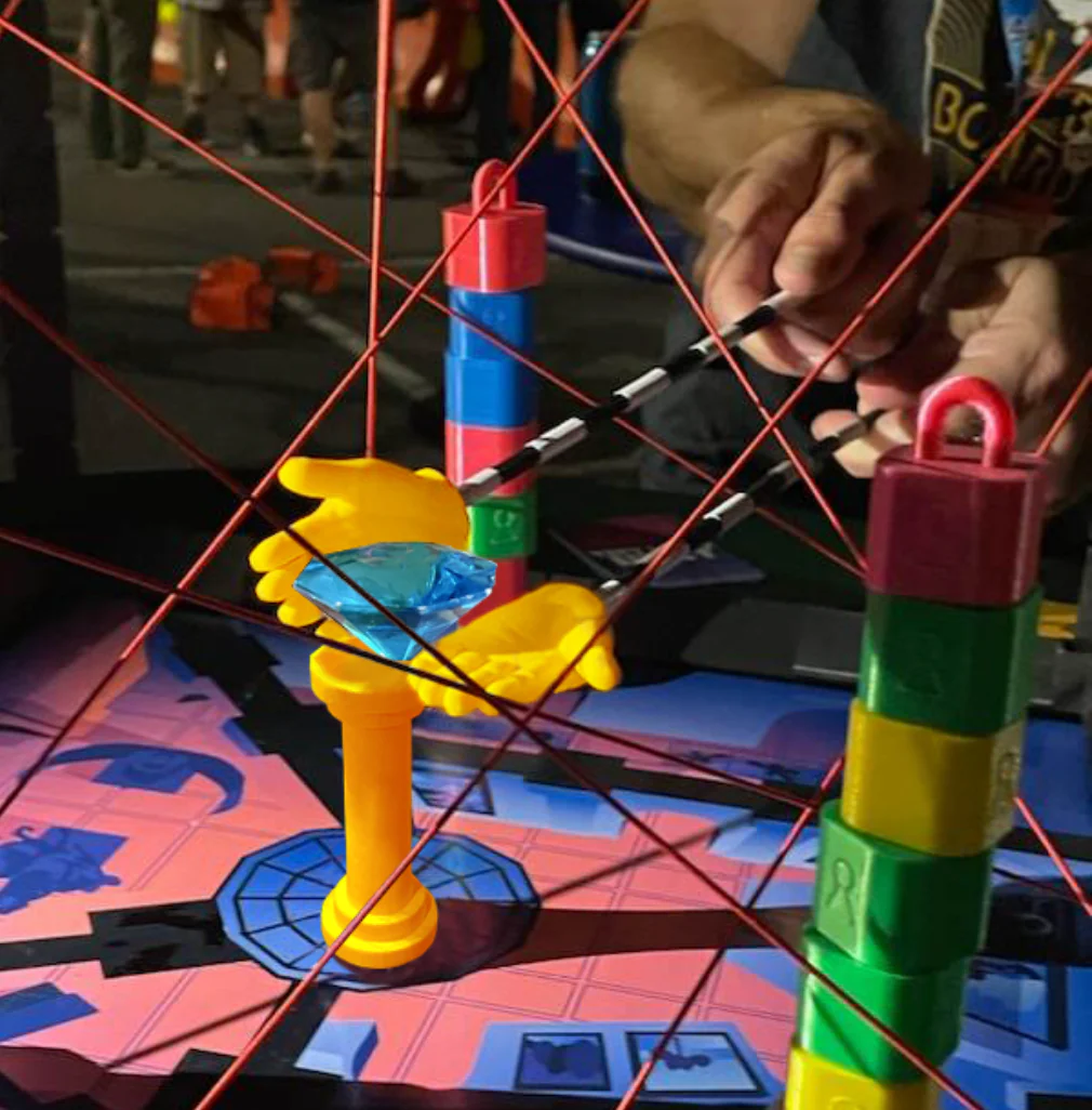 Tiny Laser Heist: A Hilariously Awkward 3D Heist - Image 2