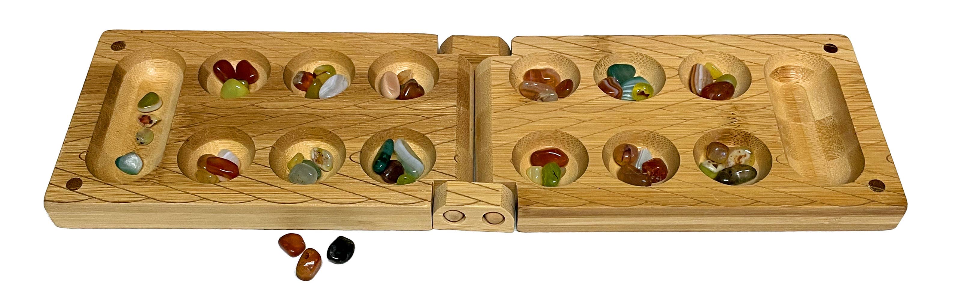 Travel Bamboo Mancala Game - Image 4
