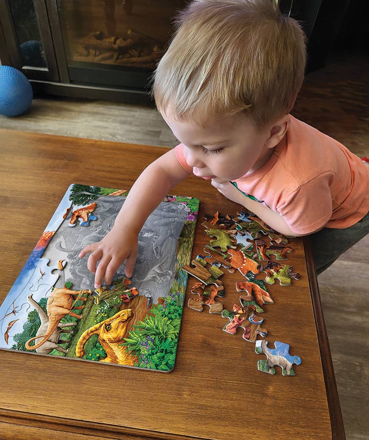 Triceratops & Friends (Tray) 35pc puzzle - Image 2