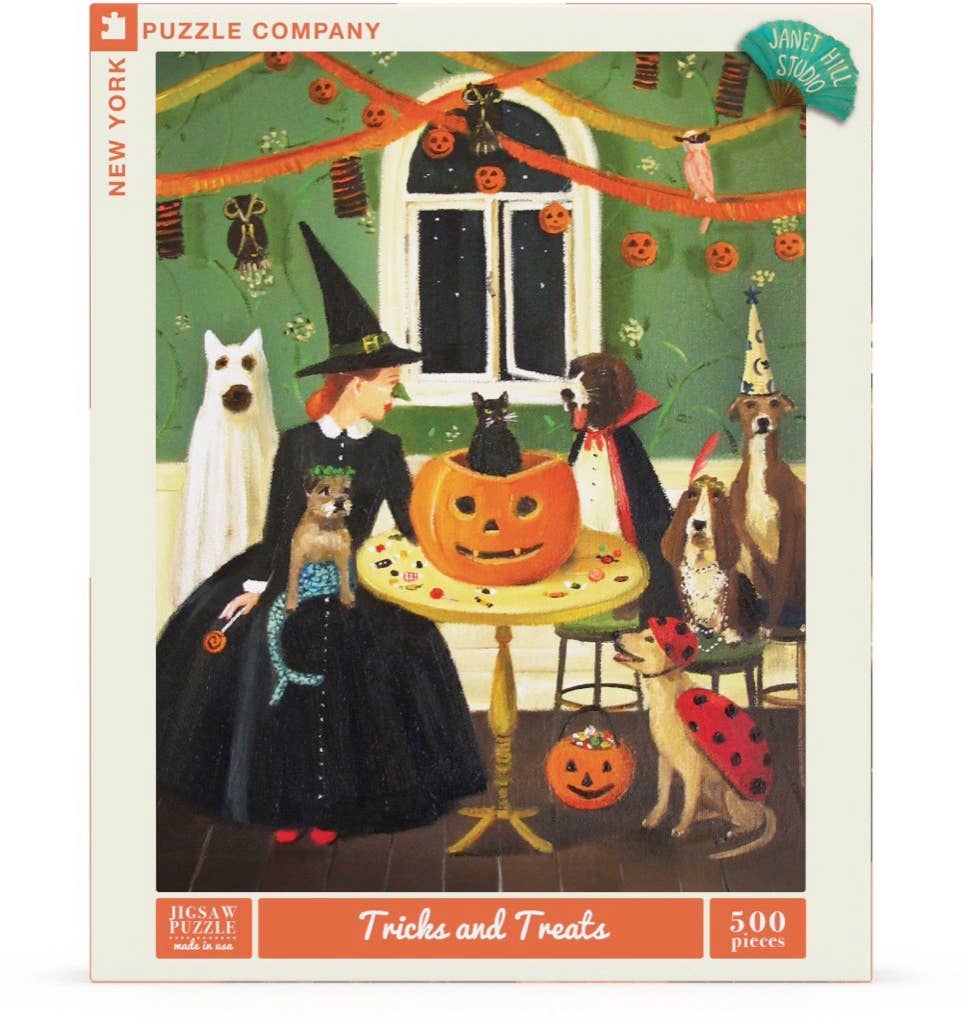 Tricks & Treats - 500 Piece Jigsaw Puzzle - Image 2