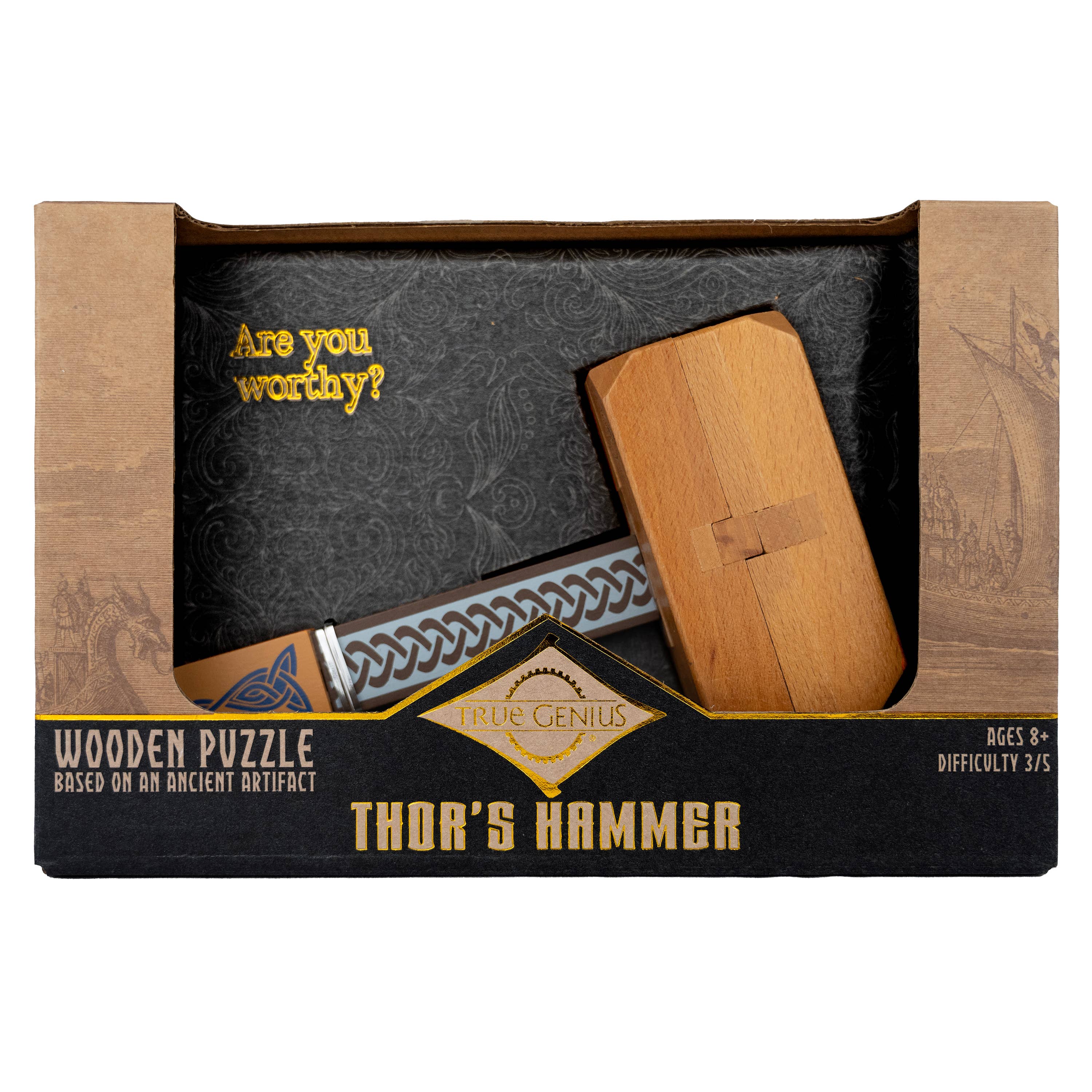 True Genius Thor's Hammer Puzzle - Image 6