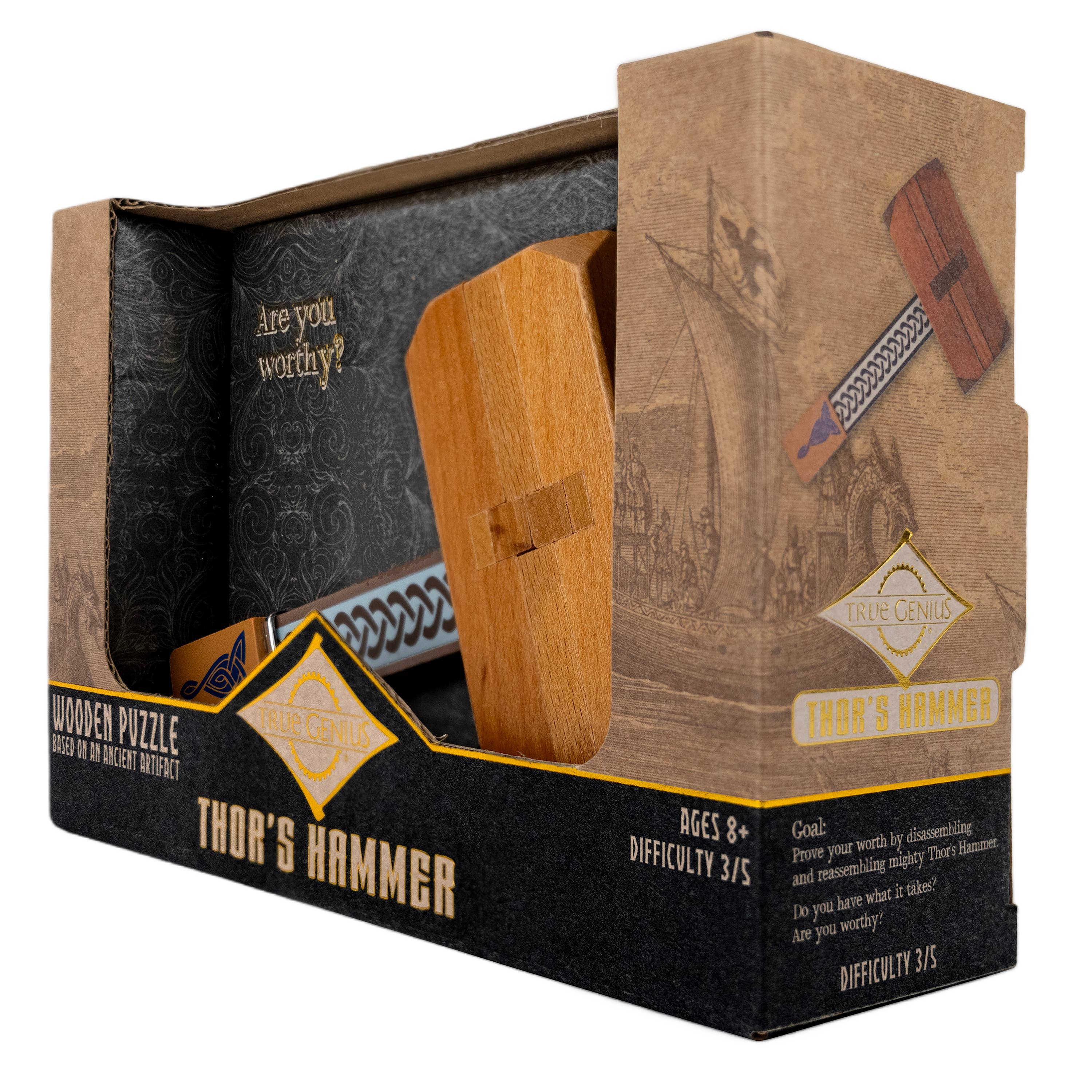 True Genius Thor's Hammer Puzzle - Image 9