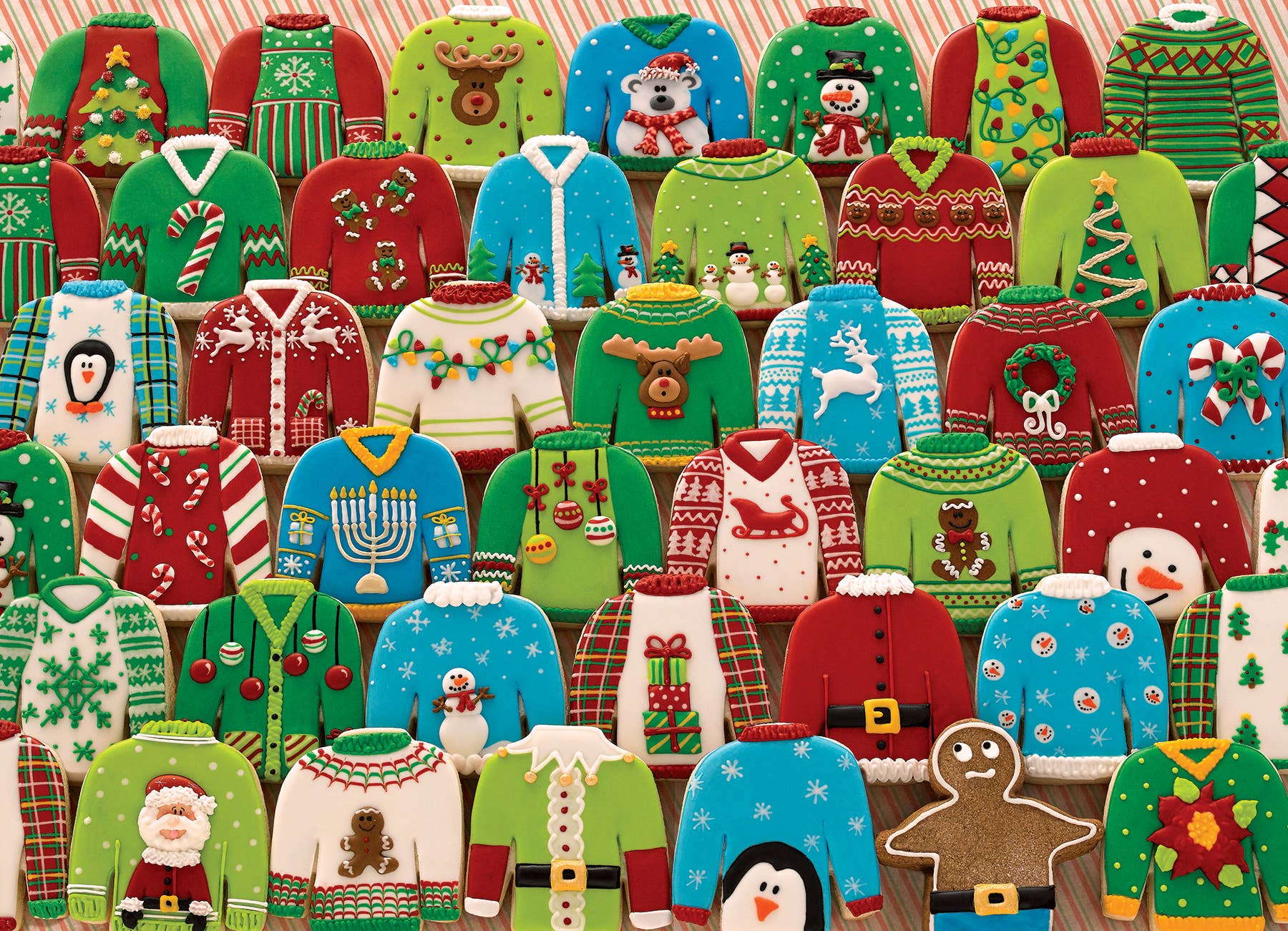 Ugly Xmas Sweaters 1000pc puzzle - Image 2