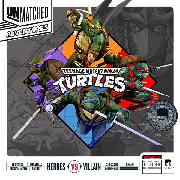 Unmatched: Teenage Mutant Ninja Turtles (Kickstarter)