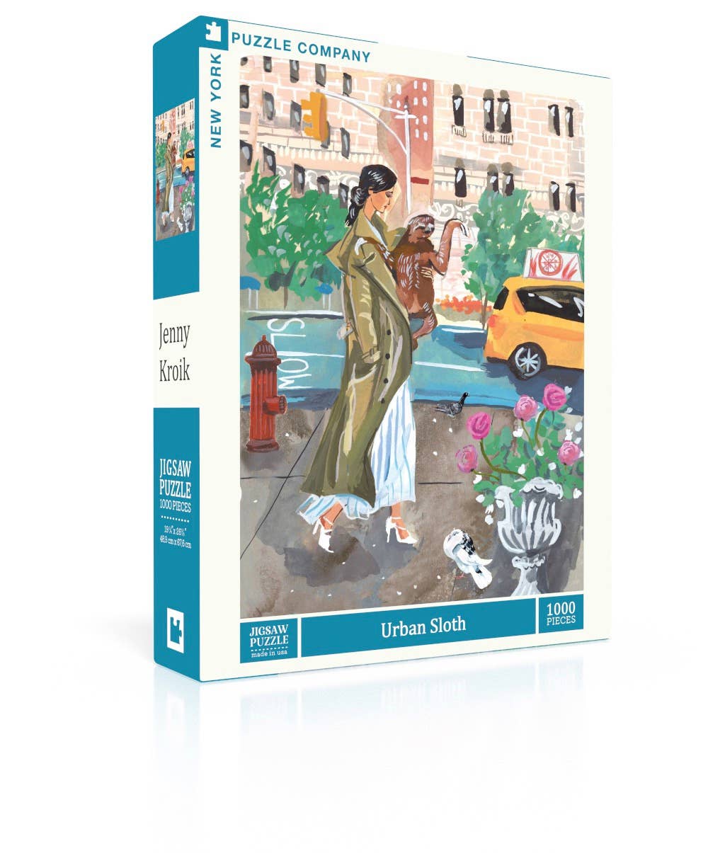 Urban Sloth - 500 Piece Jigsaw Puzzle