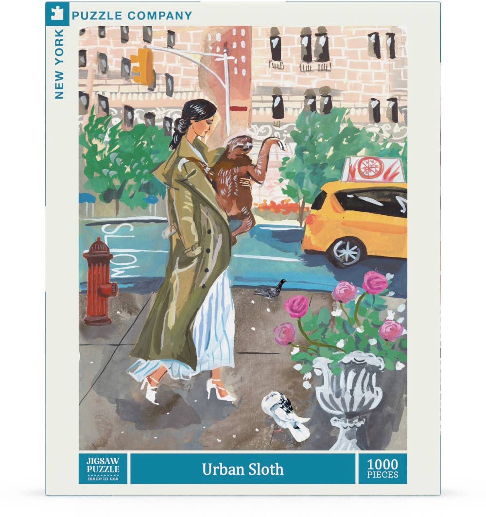 Urban Sloth - 500 Piece Jigsaw Puzzle - Image 2