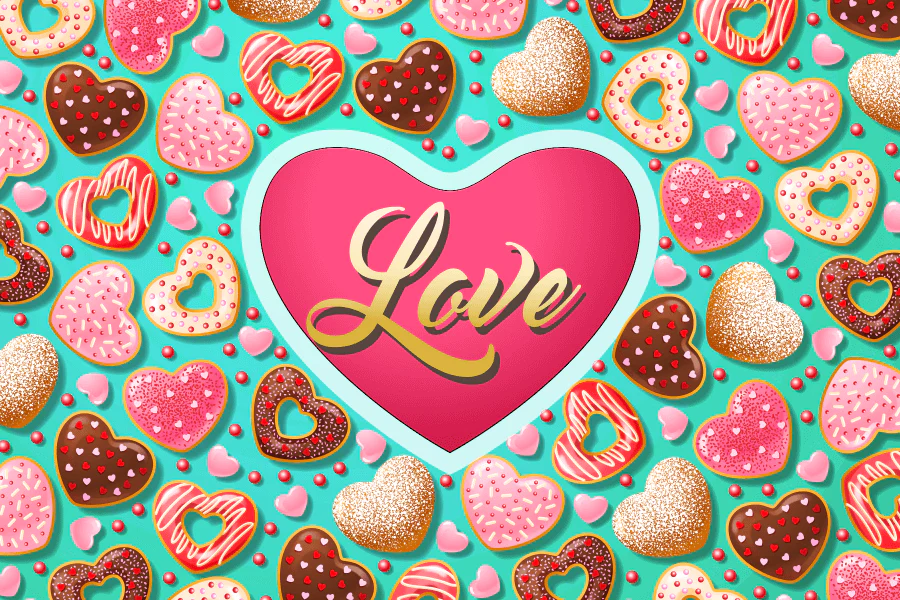 VALENTINES - COOKIES for friends Galentine - Image 2