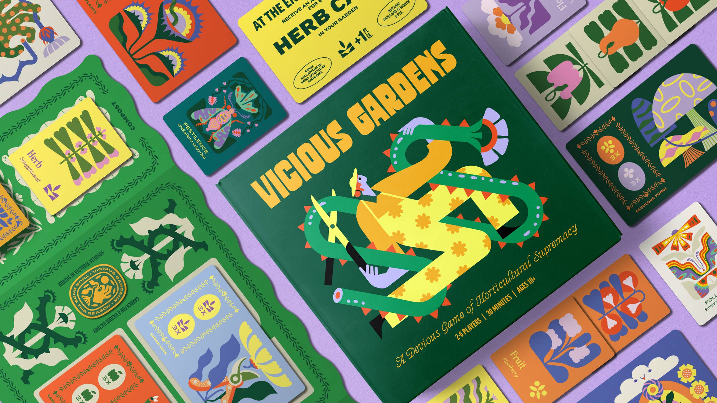 Vicious Gardens - Cozy Gardening Board Game - Image 4