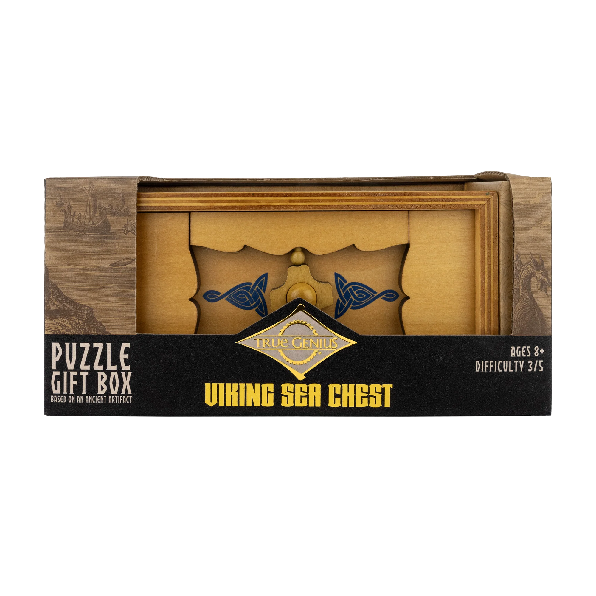Viking Sea Chest - Puzzle Gift Box