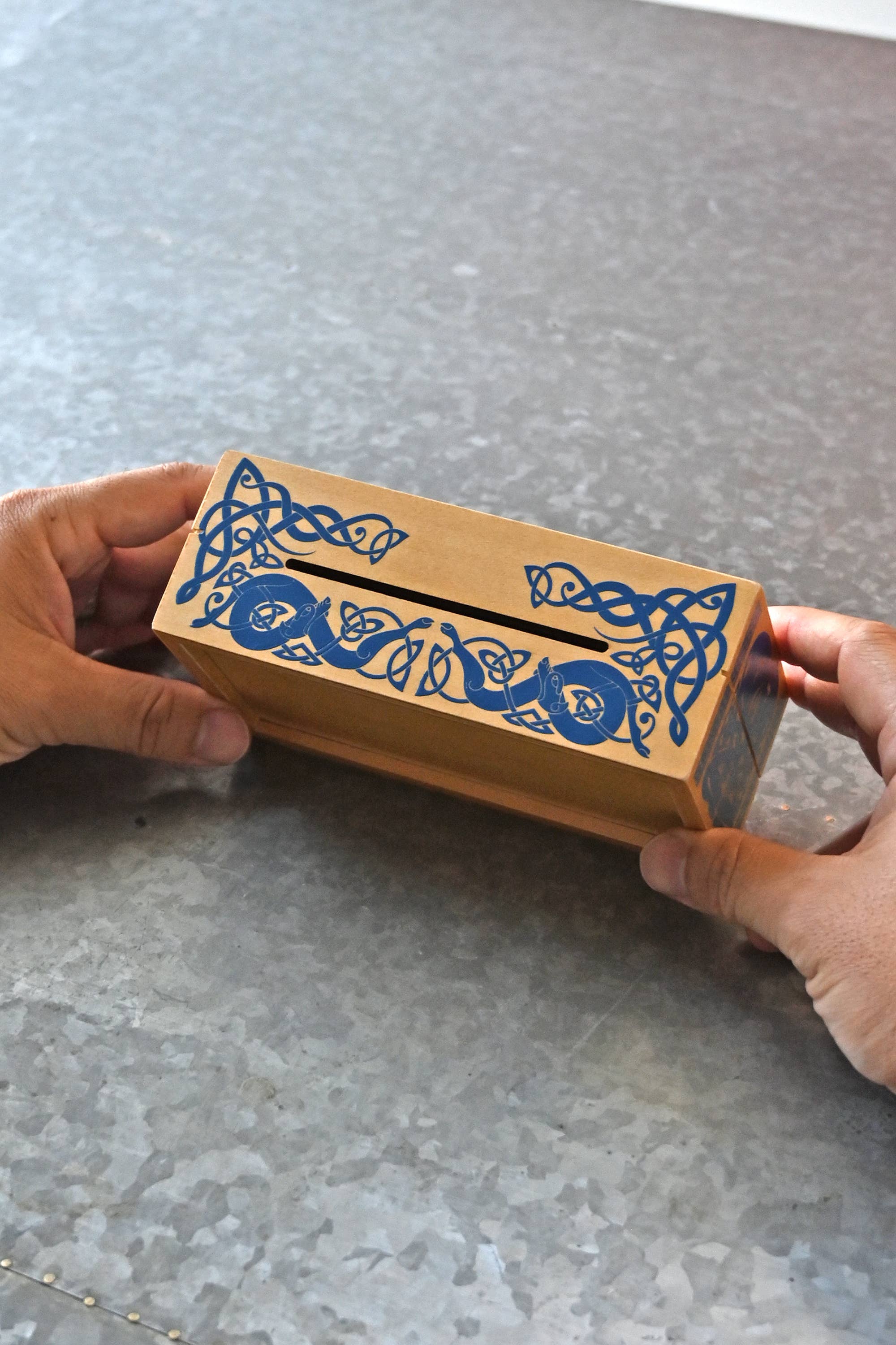 Viking Sea Chest - Puzzle Gift Box - Image 5