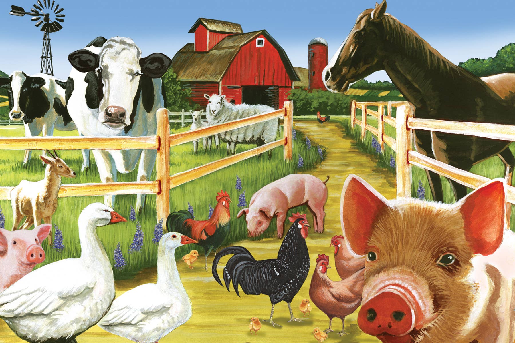 Welcome to the Farm 36pc floor puzzle - Image 2