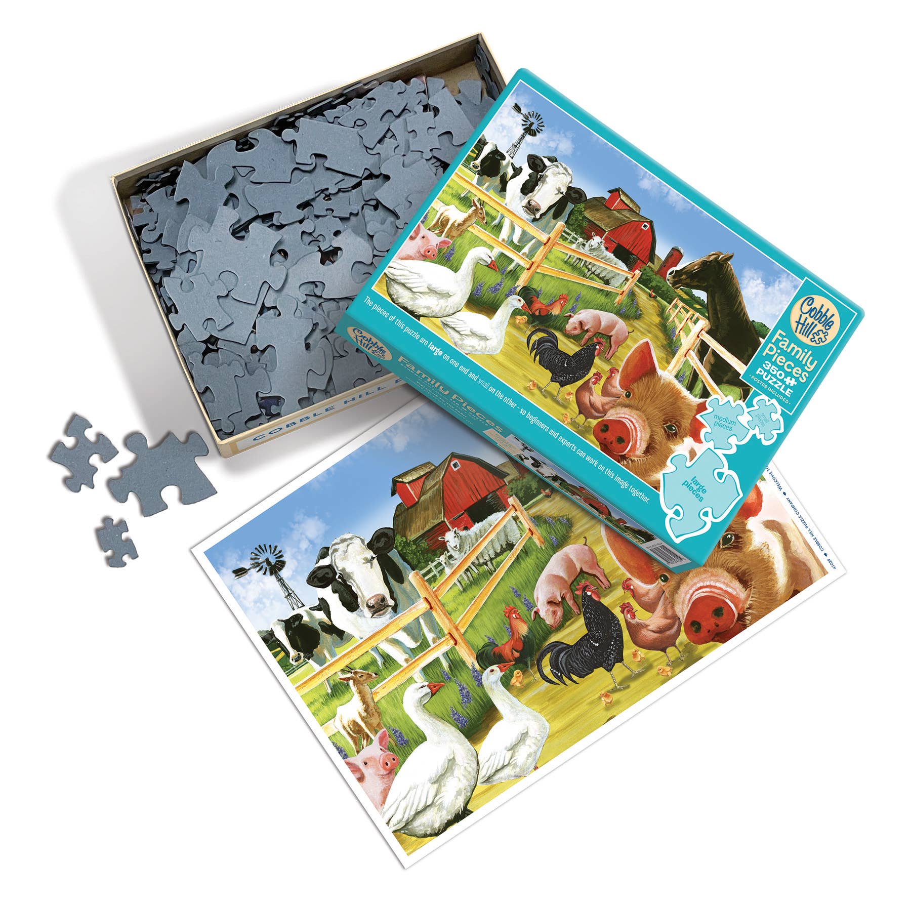 Welcome to the Farm (Family) 350pc puzzle - Image 3