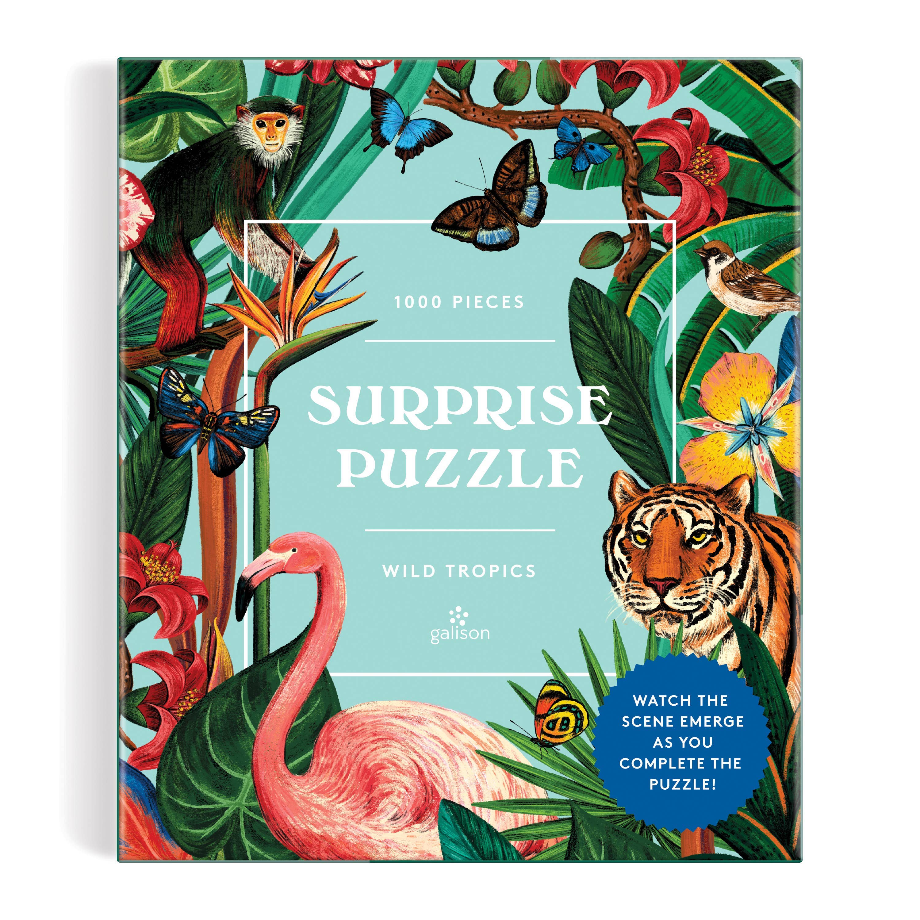 Wild Tropics 1000 Piece Surprise Puzzle - Image 4