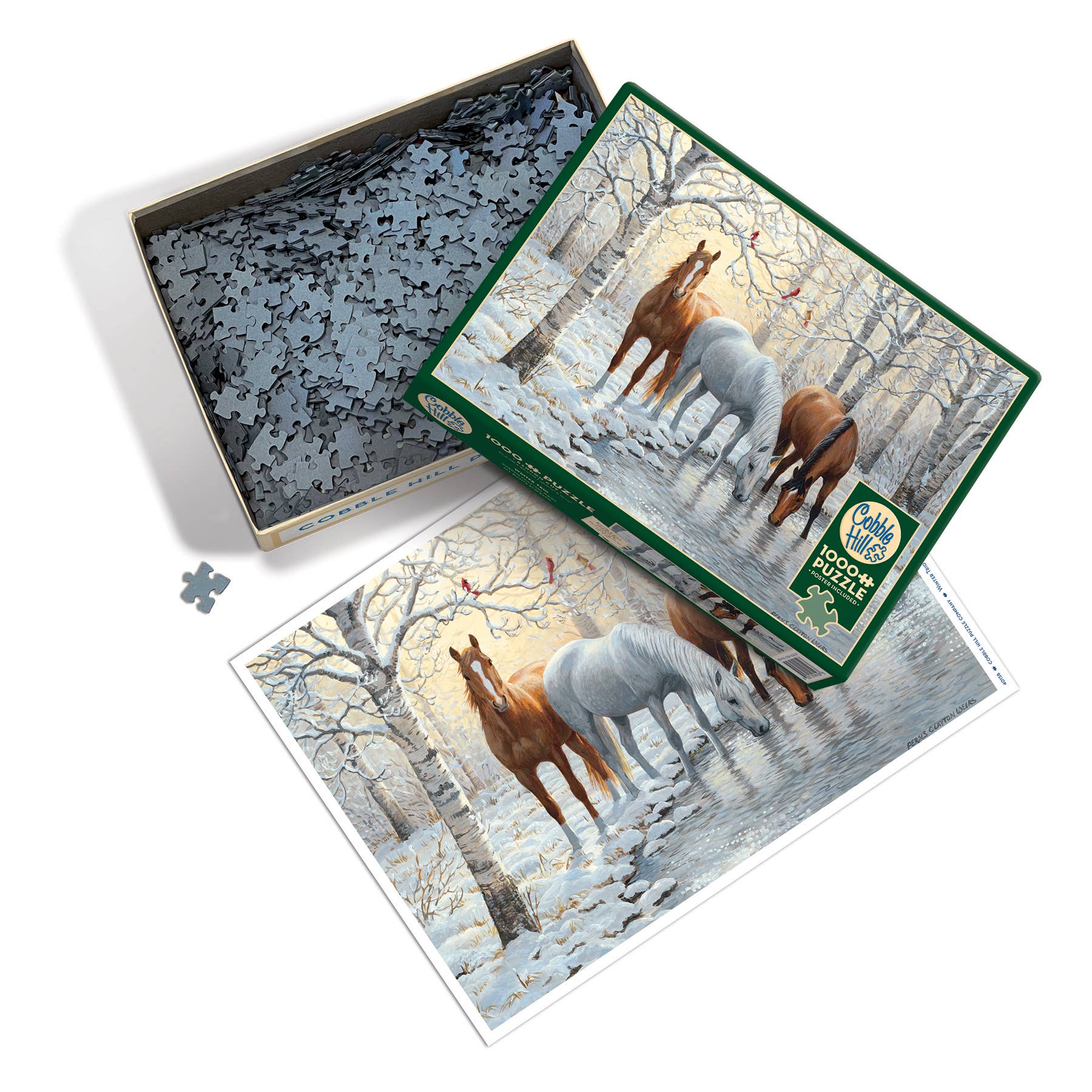 Winter Trio 1000pc puzzle - Image 3