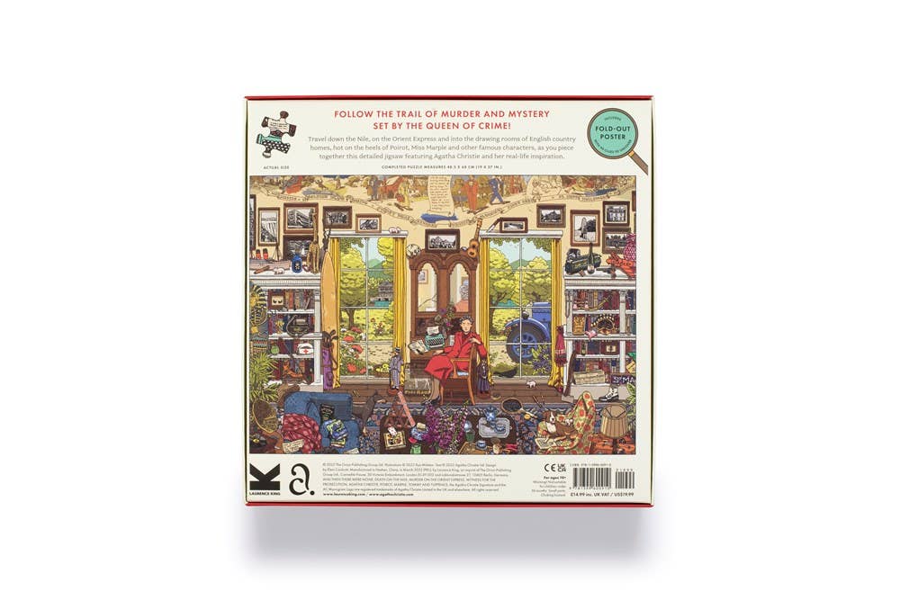 World of Agatha Christie 1000 Piece Puzzle - Image 2