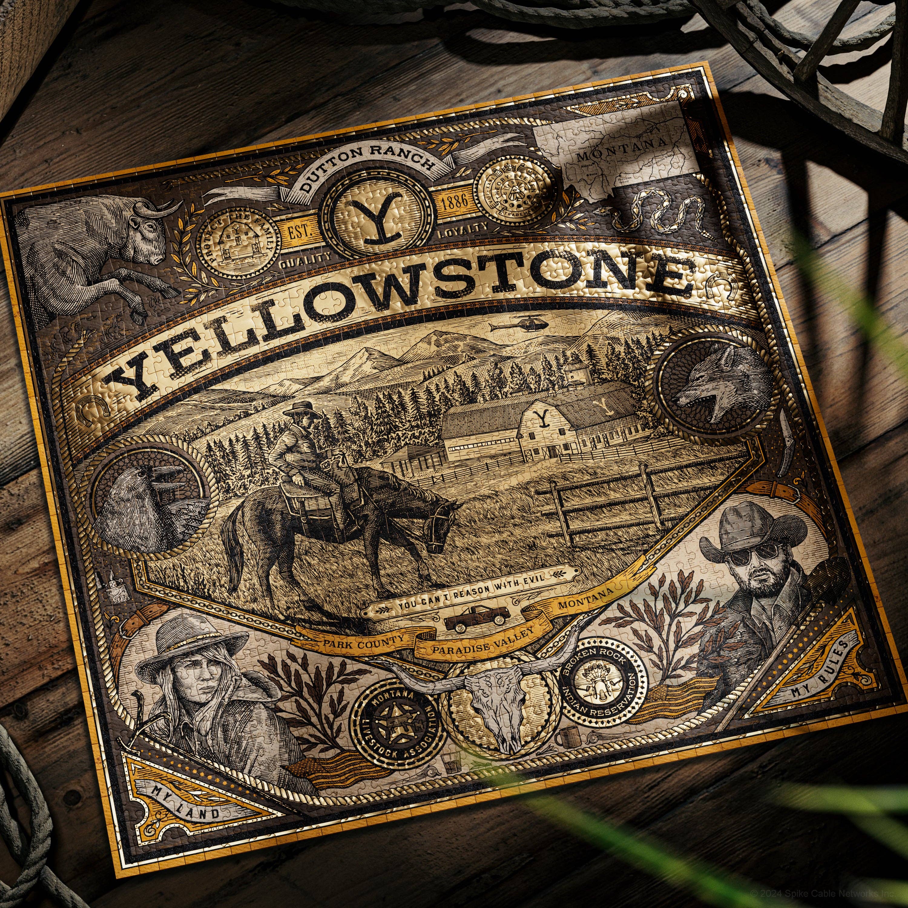 Yellowstone Jigsaw Puzzle - Image 2